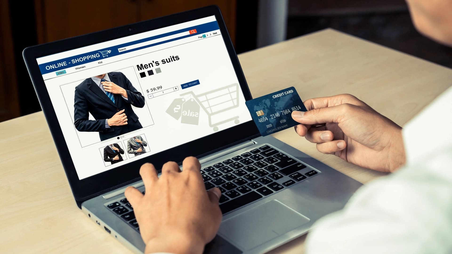 Gebruiksvriendelijke webshop